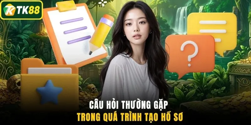 Câu hỏi thường gặp trong quá trình tạo hồ sơ