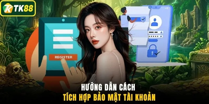 Hướng dẫn cách tích hợp bảo mật tài khoản