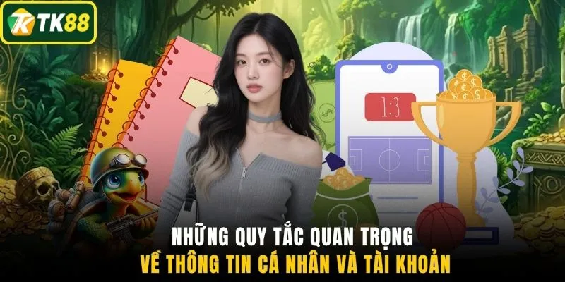 Những quy tắc quan trọng về thông tin cá nhân và tài khoản