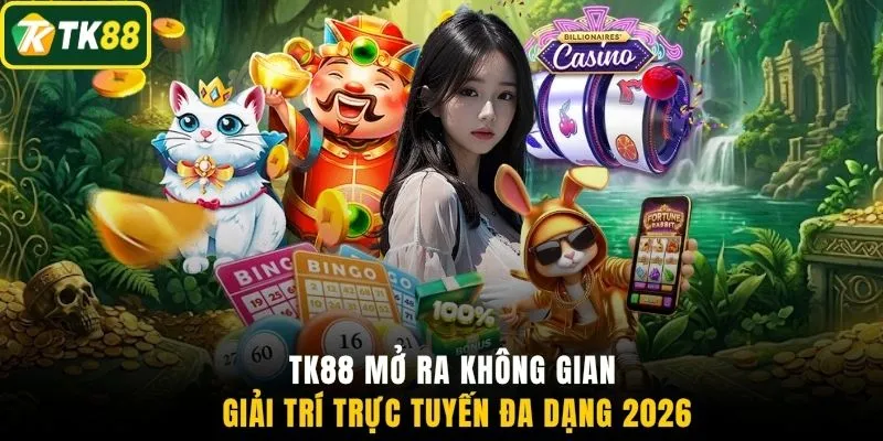 TK88 mở ra không gian giải trí trực tuyến đa dạng 2026